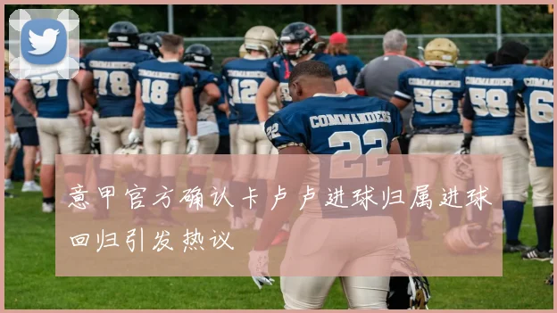 意甲官方确认卡卢卢进球归属进球回归引发热议